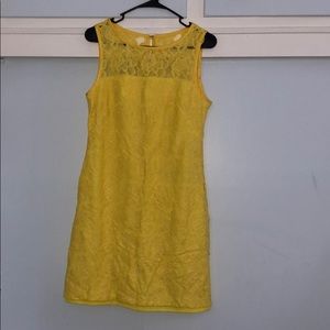 Yellow Laced Sundress
